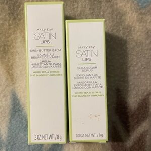 Satin Lip scrub and balm